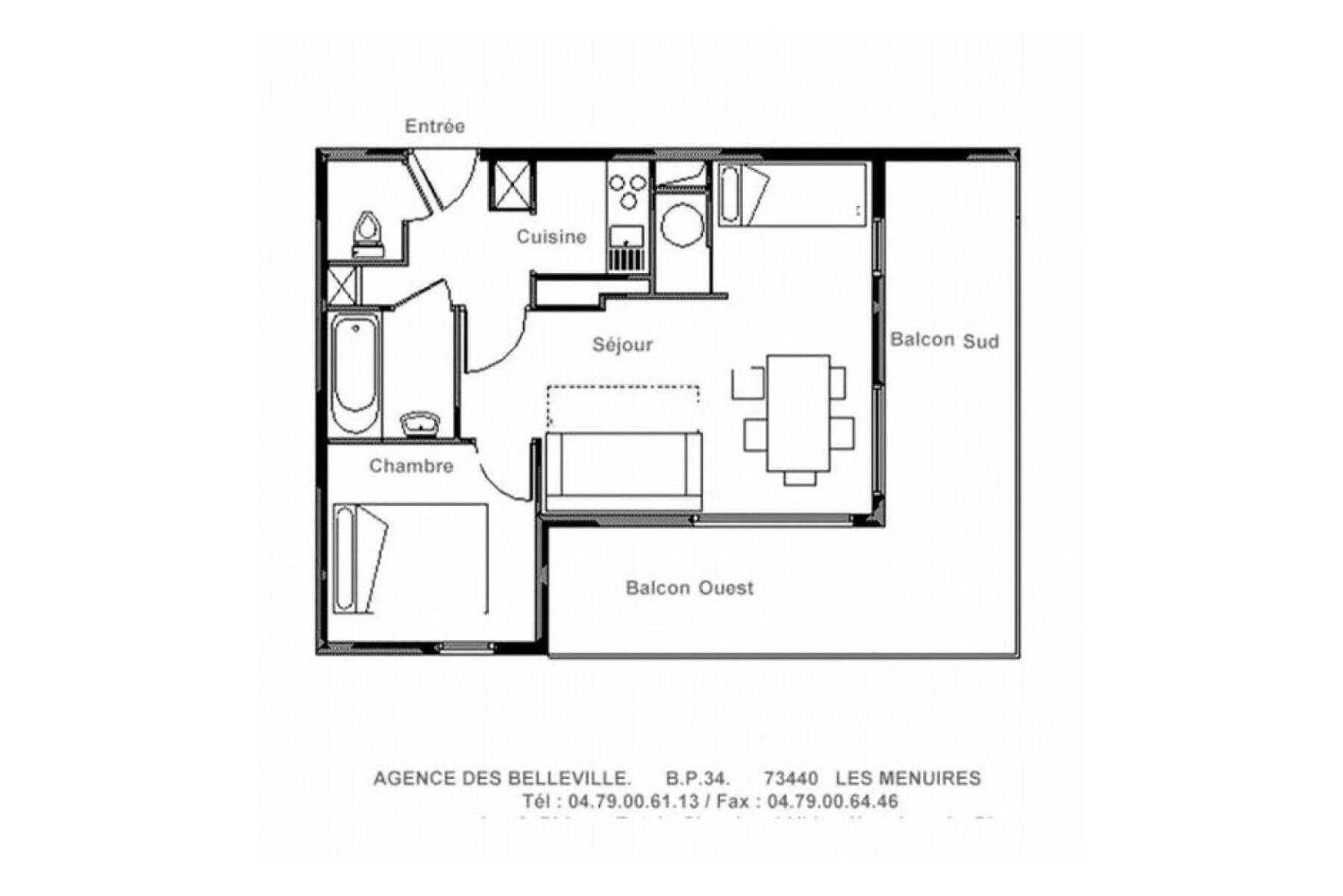 Residence Bellevue - Appartement Lumineux - Au Pieds Des Pistes - Balcon Mae-3484 Saint-Martin-de-Belleville Dış mekan fotoğraf